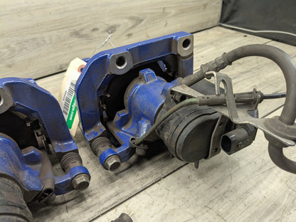 2020 BMW M340i G20 Front Rear Left Right Brake Caliper SET 6891235 OEM BMW G20 G22 G23 M240 M340 M440 Front Rear Left Right Brake Calipers SET Blue