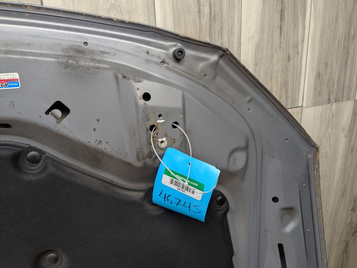09-15 OEM BMW F01 F02 740 750 760 Front Hood Bonnet Panel Gray A52 SPACEGRAU METALLIC (A52)