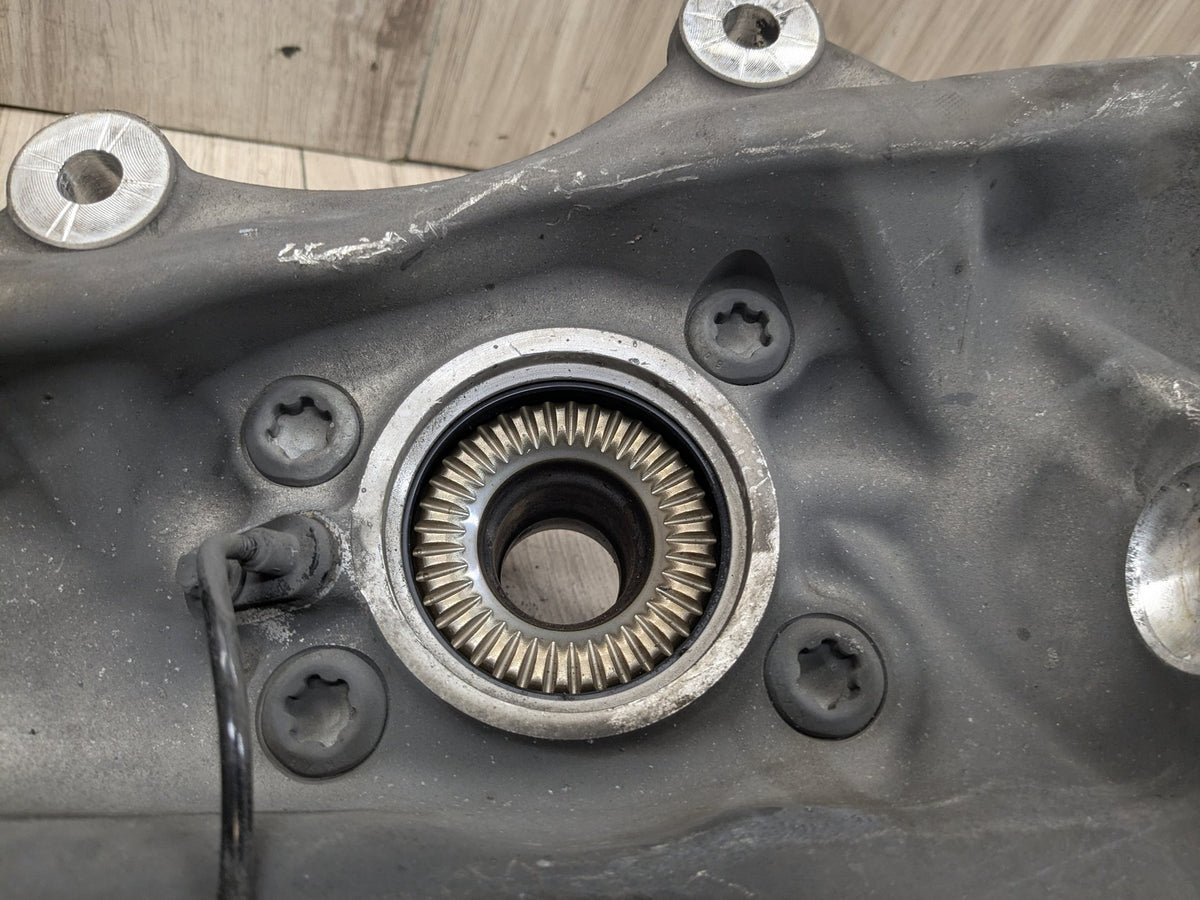 2017-2023 BMW M550i G30 Front Right Passenger Spindle Knuckle w/ Bearing 6884386 OEM BMW G15 G30 530 540 M550 AWD Front Right Passenger Spindle Knuckle Bearing OEM
