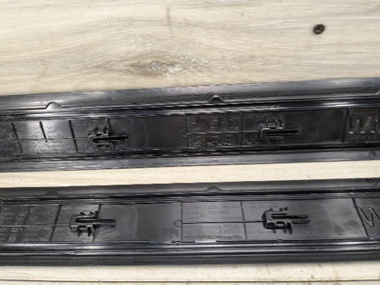 19-24 OEM BMW G23 M SPORT Front Left Right Door Sill Plate Molding Trim PAIR