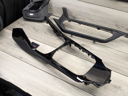 20-24 OEM BMW F44 228 M235 Center Console Dash Interior Trim SET Black