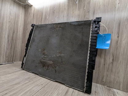 2016 BMW 750i G12 Cooling Radiator 8743667 16-19 OEM BMW G11 G12 G30 750 M550iX Auxiliary Coolant Radiator N63R