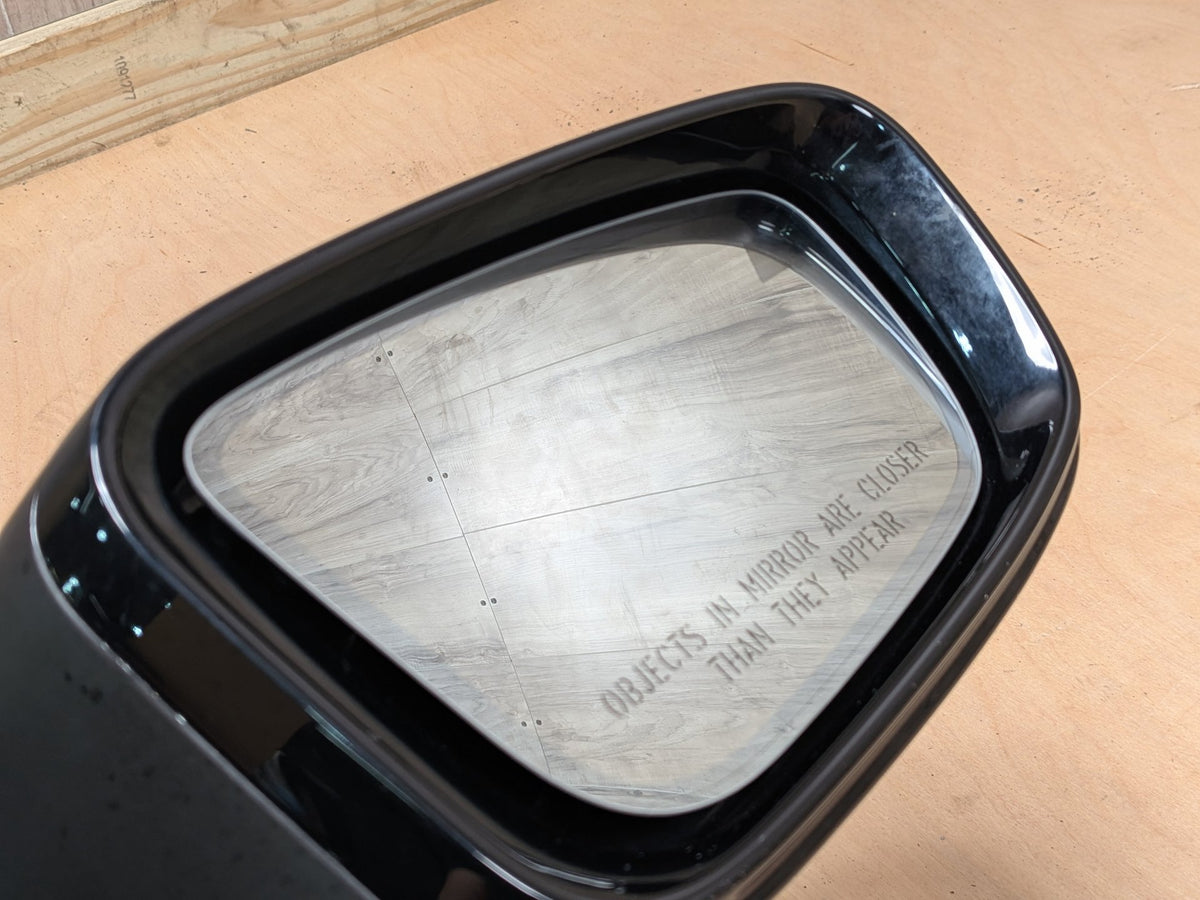 OEM BMW G11 G12 740 750 M760 Right Passenger Side Mirror Blind Spot Camera GLOSS