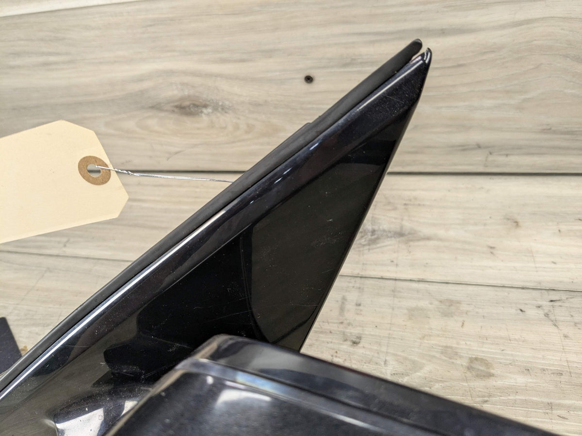 14-18 OEM BMW F15 X5 Left Driver Side Mirror Auto Dip SHADOW GLOSS Assembly