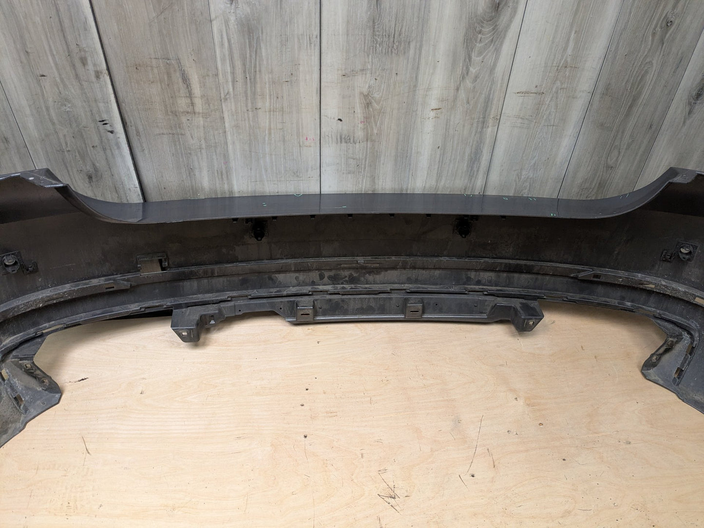 *13-15 OEM BMW F01 F02 740 750 Rear Bumper Cover w/ PDC Holes Gray A52 SPACEGRAU METALLIC (A52)