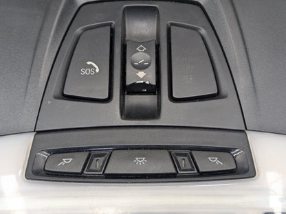 OEM BMW F15 F16 F39 F85 F86 X5 X6 Headliner Roof Console Dome Light Switch Black