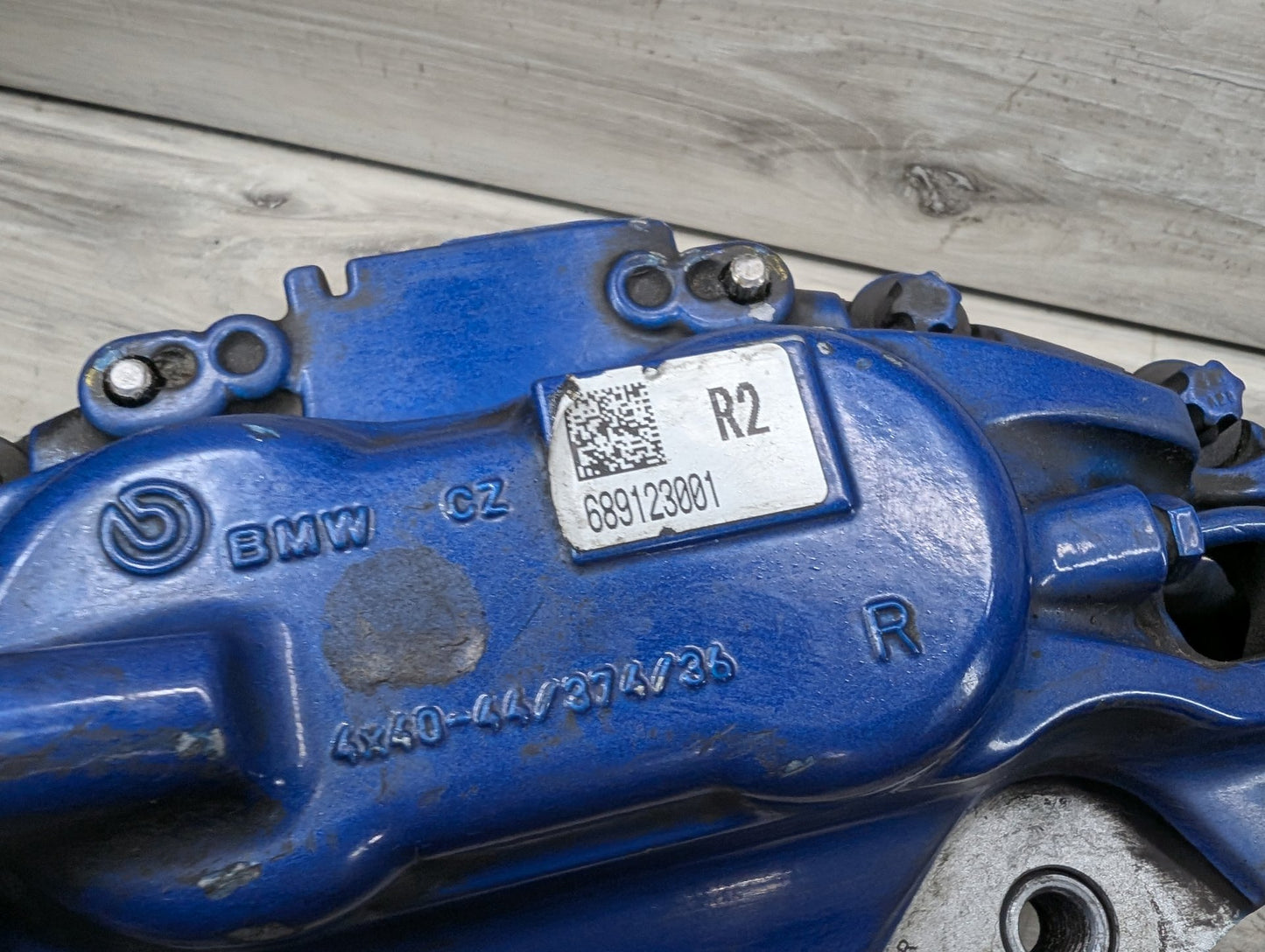 17-23 OEM BMW G30 540 M550 Front Rear Left Right Brake M SPORT Calipers SET Blue