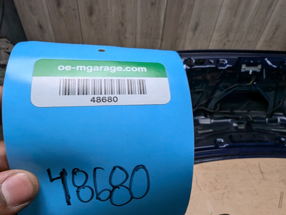 2017-2020 Audi A4 S4 RS4 B9 Trunk Lid Shell Panel