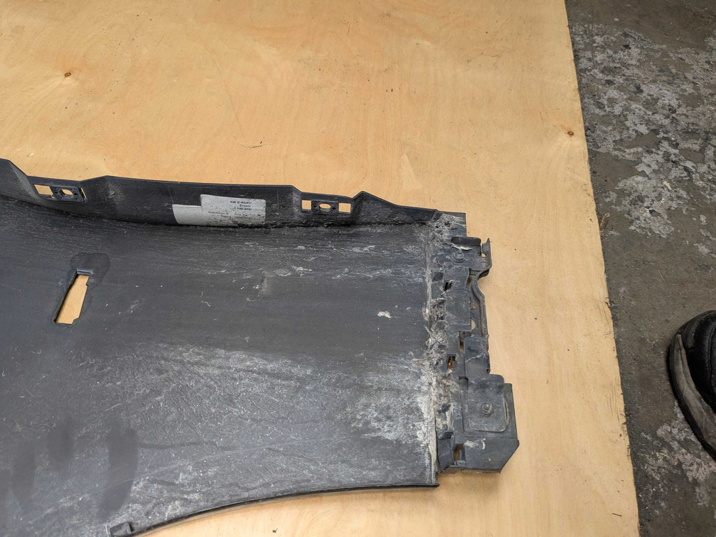 *07-13 OEM BMW E92 E93 328 335 Right Passenger Side Fender Panel Black 475 BLACK SAPPHIRE METALLIC (475)
