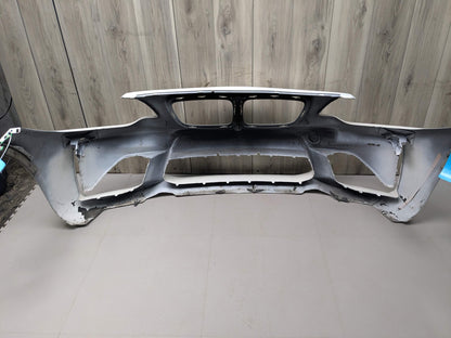NOTE* 15-20 OEM BMW F87 M2 Front Bumper Cover Trim w/O PDC Holes White 300 White ALPINWEISS III (300)