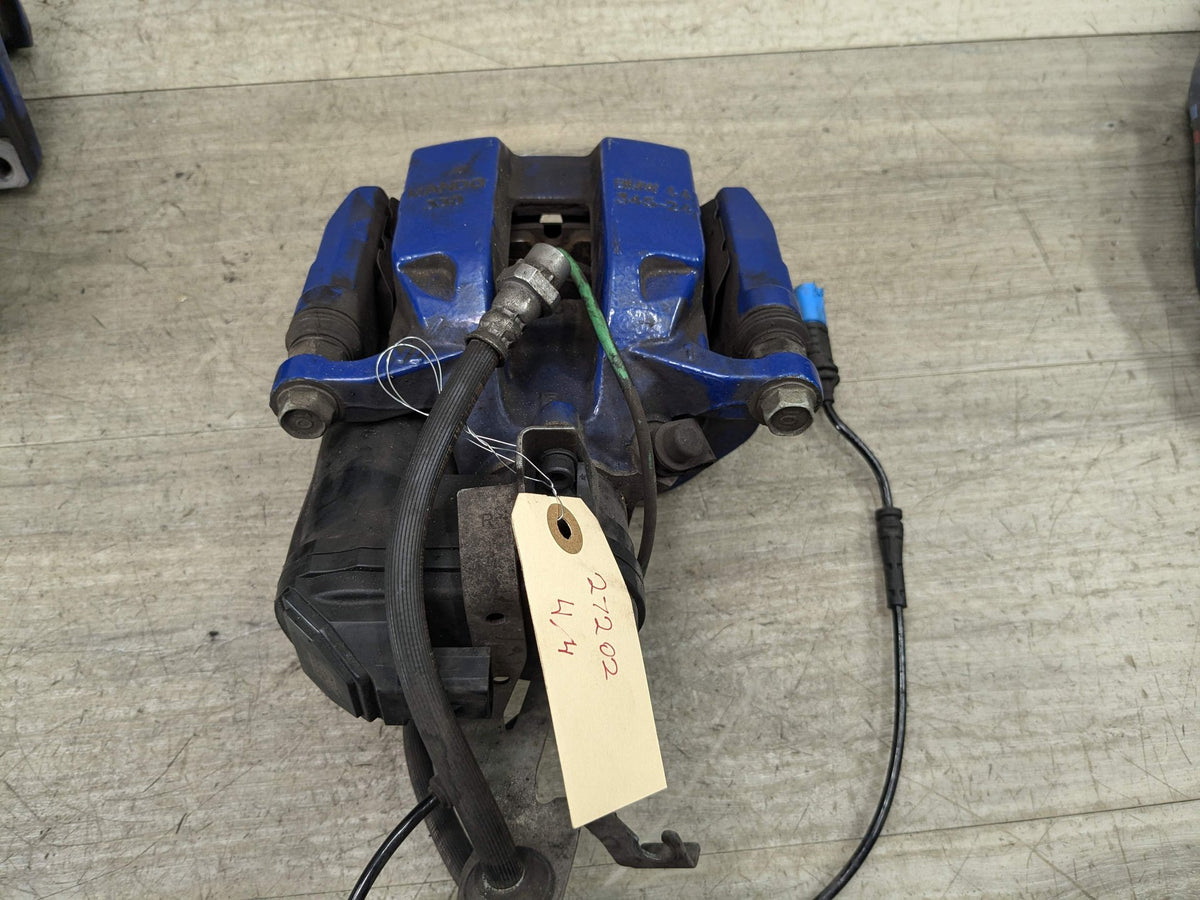 2020 BMW M340i G20 Front Rear Left Right Brake Caliper SET 6891236 OEM BMW G20 G22 G23 M240 M340 M440 Front Rear Left Right Brake Calipers Blue SET