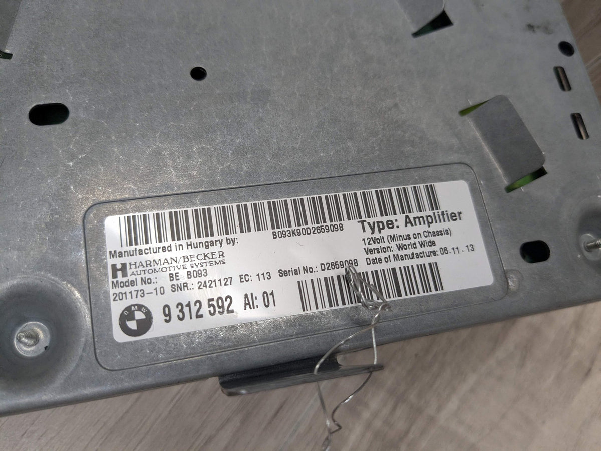 2011-2016 OEM BMW F10 528 535 550 Hi-Fi HiFi Stereo Audio Amplifier Amp HARMAN