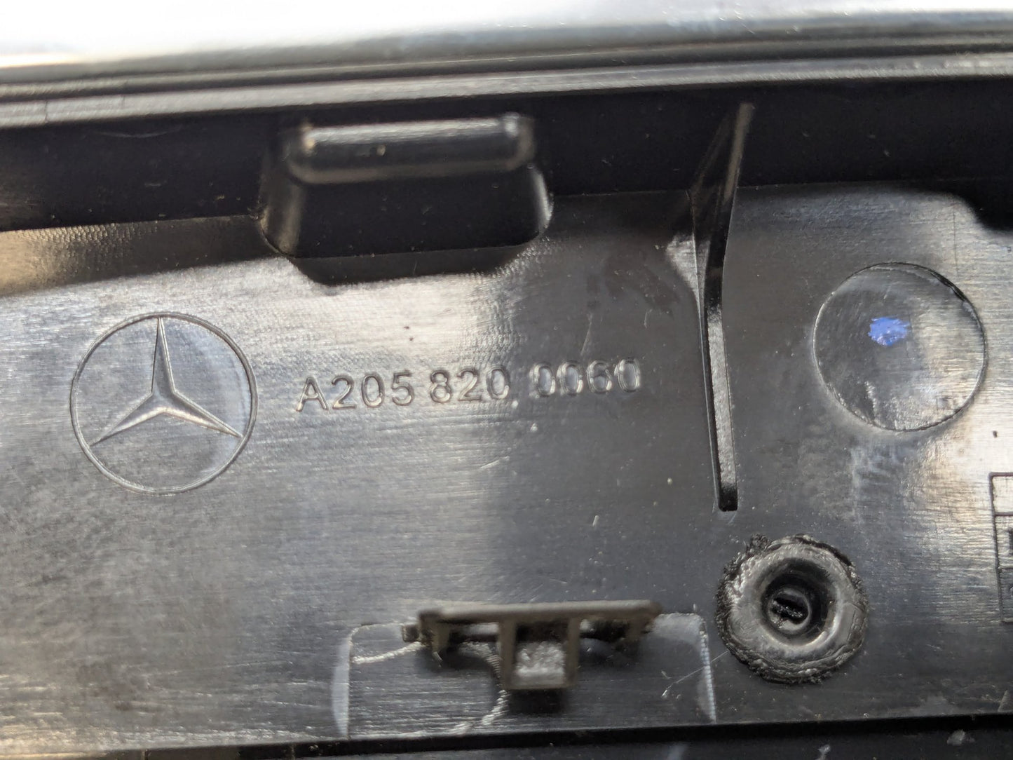 2015-2021 Mercedes-Benz C43 W205 Upper Liftgate Trunk Lid 3rd Brake Light A2058200060 OEM