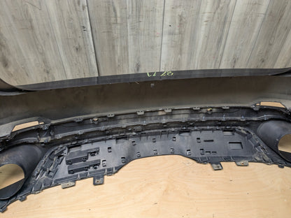 *15-19 OEM BMW F16 X6 Engine N55 Rear Bumper Cover Panel Assembly Gray A90 SOPHISTOGRAU BRILLANTEFFEKT METALLI (A90)