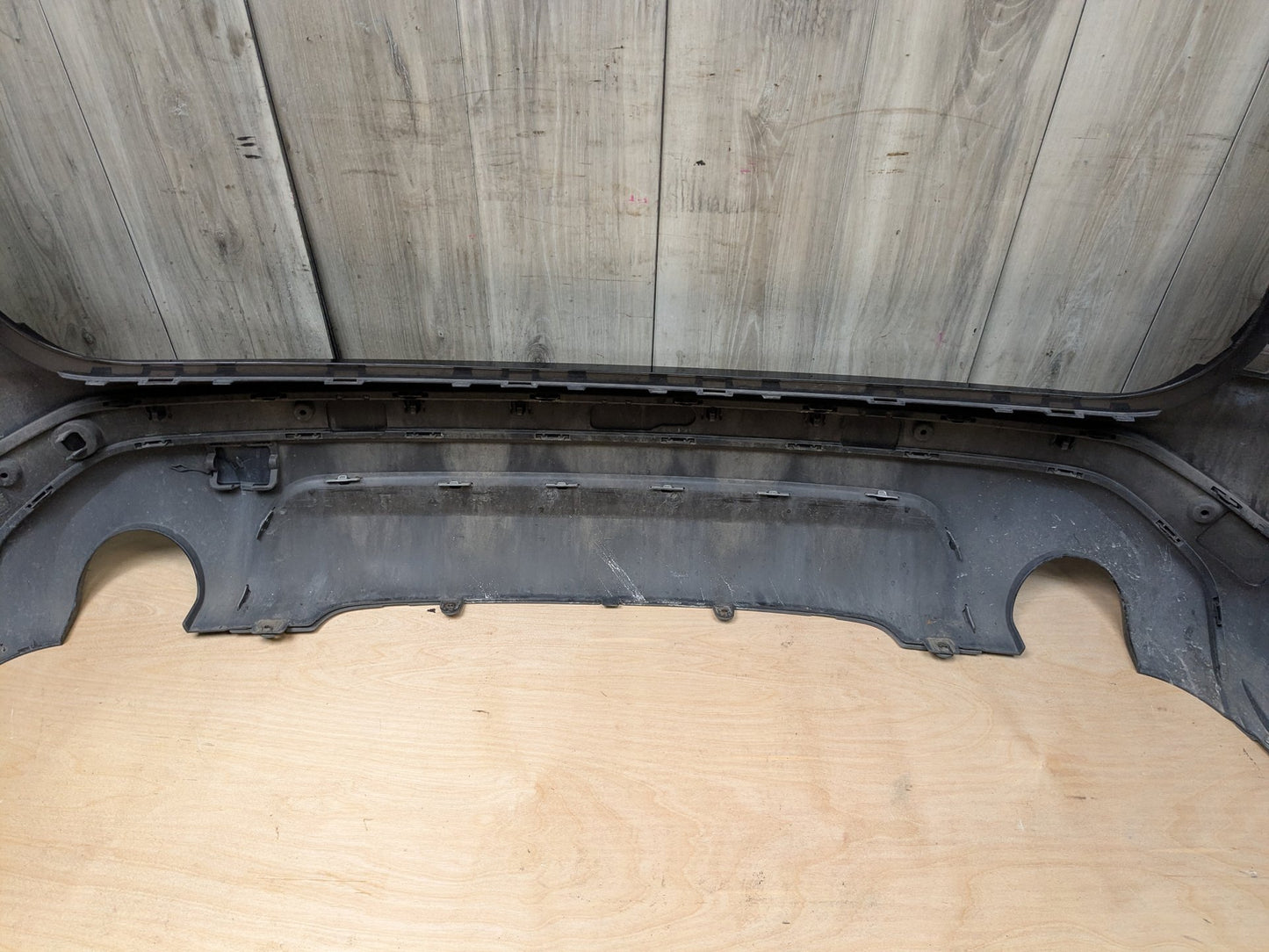 18-21 OEM BMW G01 X3 30i 30iX X LINE Rear Bumper Cover Panel w/ Diffuser Black SCHWARZ II (668)