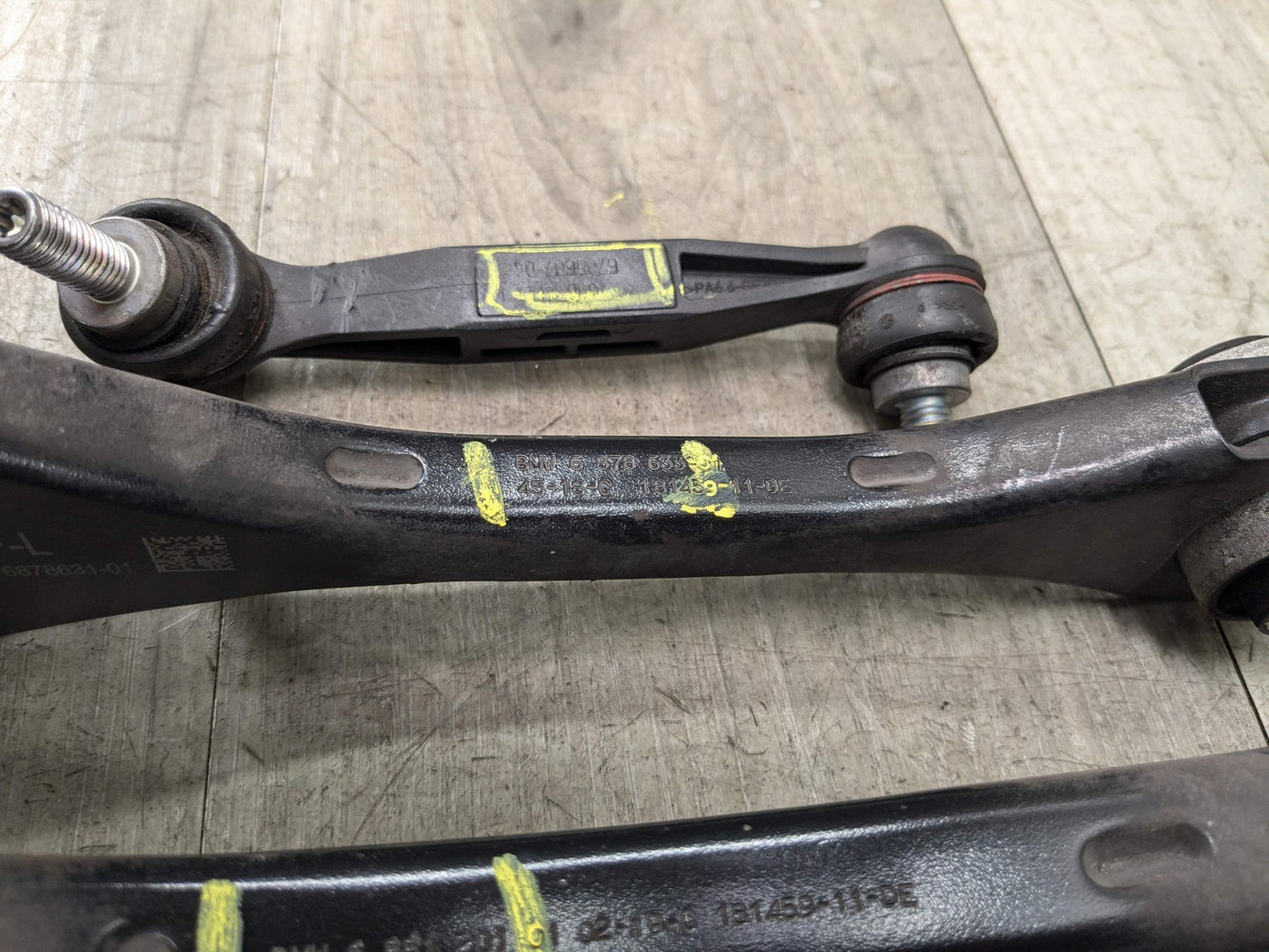 19-24 OEM BMW G29 Z4 30 M40 REAR Left Driver Side Upper Lower Control Arm SET