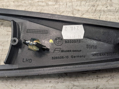 2015 BMW 328i F31 Front Rear Left Right Interior Door Panel Trims SET 9231229 ENGINE COOLANT PUMP: The elec rical connec or o he engine coolan pump could become damaged. Small drops o liquid rom he posi i e crankcase en ila ion (PCV) sys em could drip dow