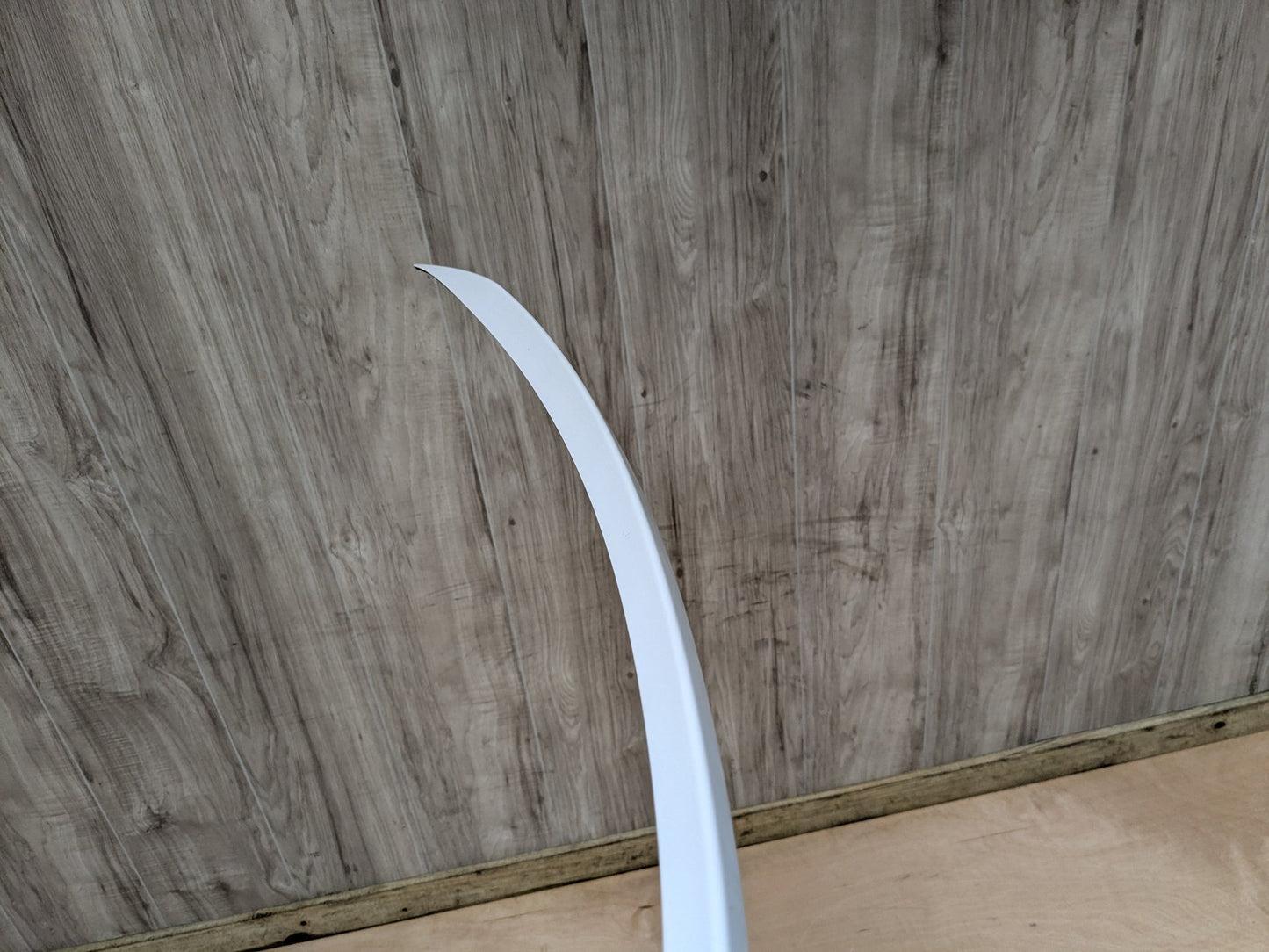 Mercedes W205 Rear Spoiler AMG Boot Trunk Trim Panel Obsidian 149 Polar white