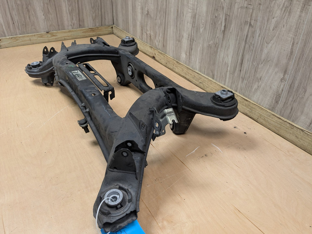 10-16 Mercedes A207 C207 W204 W207 W212 Rear Subframe Support Cradle Crossmember 197 (Obsidian black - Metallic finish)