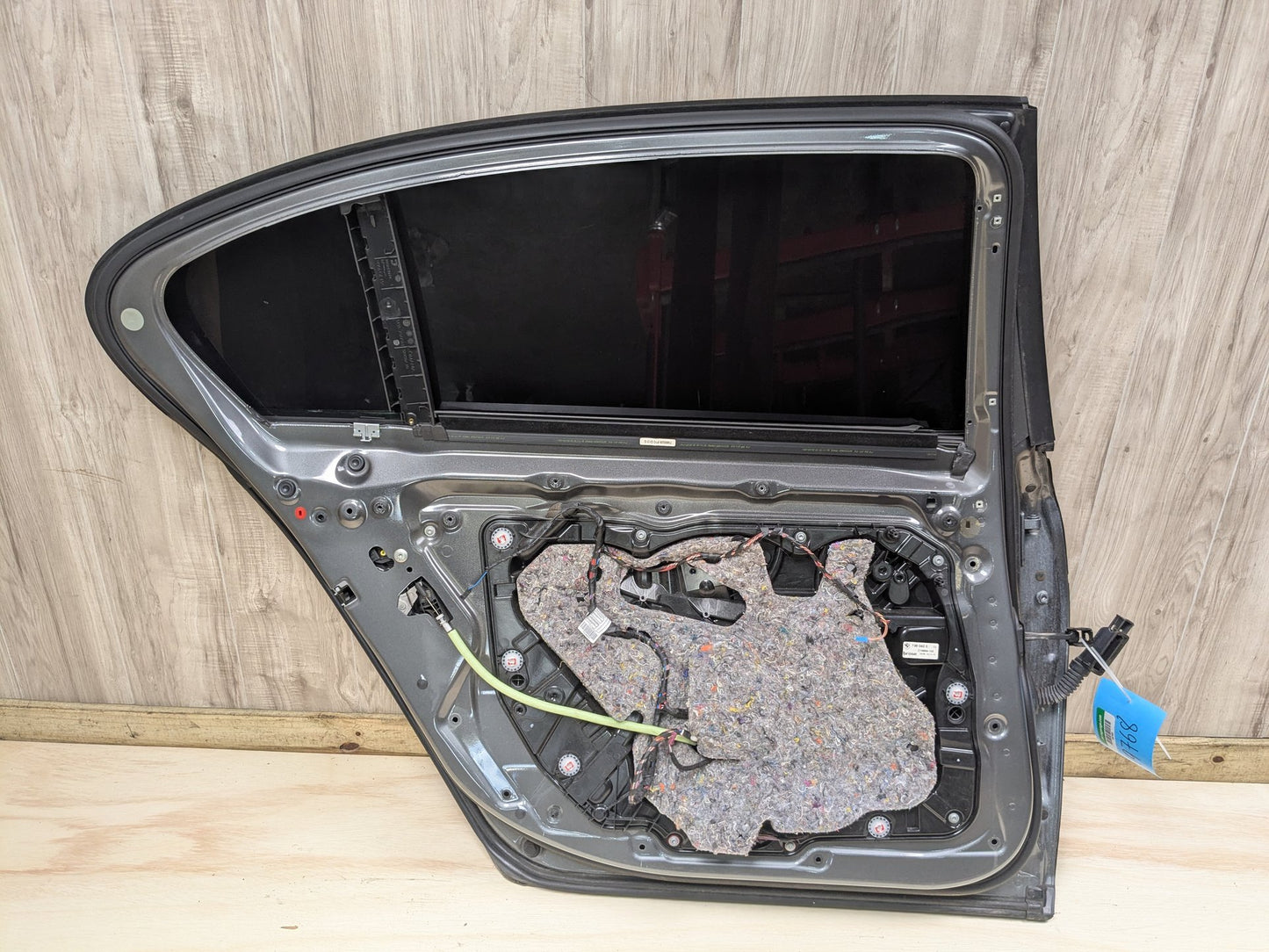 16-22 OEM BMW G11 G12 740 750 M760 Rear Left Driver Door Shell Panel Gray C26 MAGELLANGRAU METALLIC (C26)