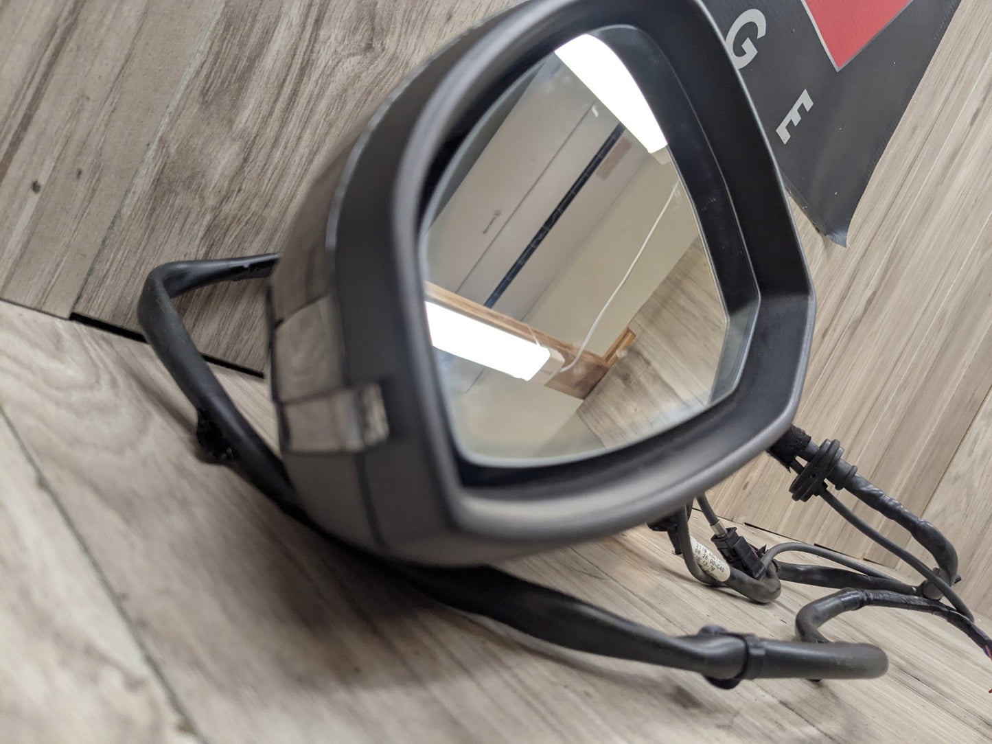 2018 Audi S5 B9 Front Left Driver Side Mirror Assembly 8W6857409BH 2018-2024 AUDI A5 S5 RS5 Left Driver Door Rearview Mirror W/ BLIND SPOT & CAMERA