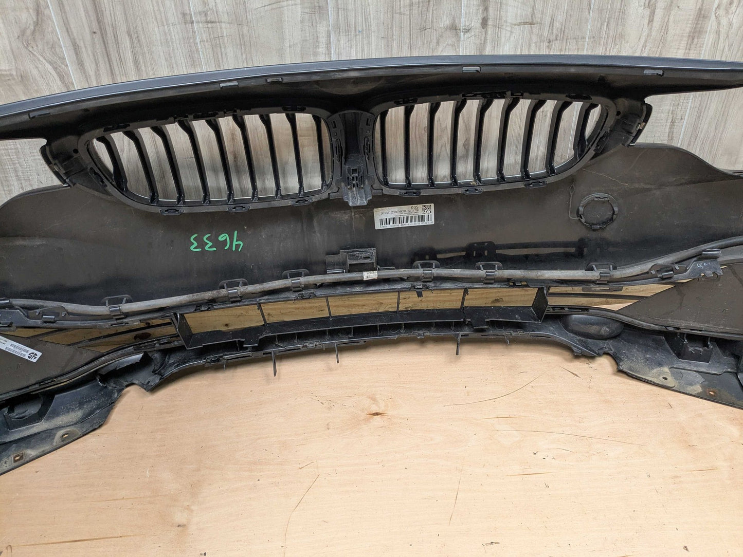 NOTE* OEM BMW F32 F33 F36 428 430 435 440 Front Bumper Cover w Grilles Black 475 BLACK SAPPHIRE METALLIC (475)
