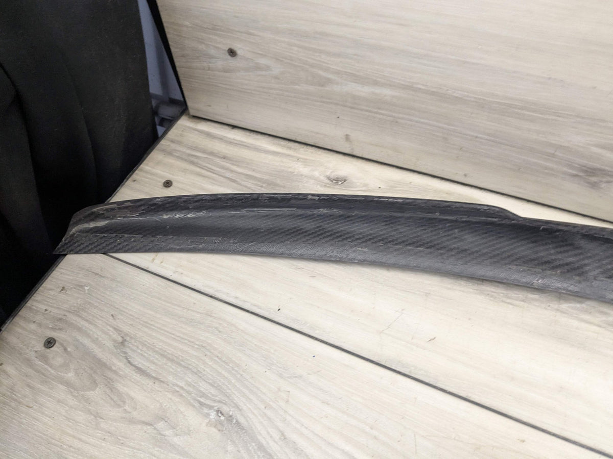 DAMAGE* 14-20 BMW F22 F87 M4 Trunk Duckbill Spoiler CARBON FIBER