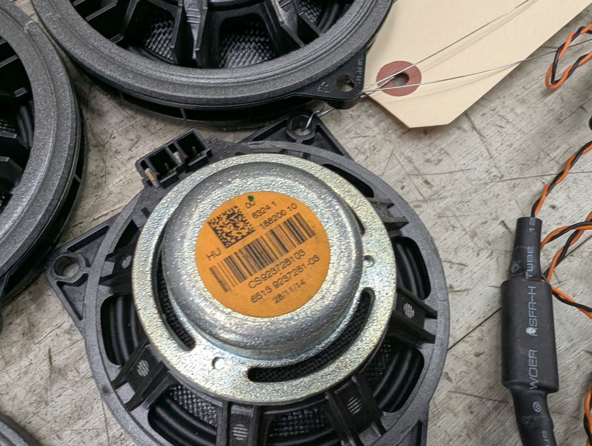 2015 BMW X3 F25 Speakers SET 9209185 11-17 OEM BMW F25 X3 Stereo Audio Speakers Tweeters Subwoofers Top HiFi SET OEM