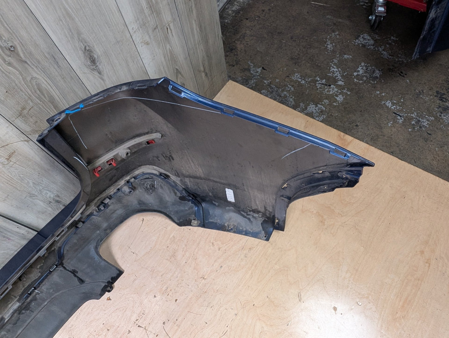 2018-2024 BMW X3 G01 Rear Bumper Cover Blue C1M