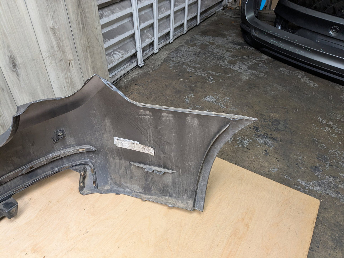 *13-15 OEM BMW F01 F02 740 750 Rear Bumper Cover w/ PDC Holes Gray A52 SPACEGRAU METALLIC (A52)
