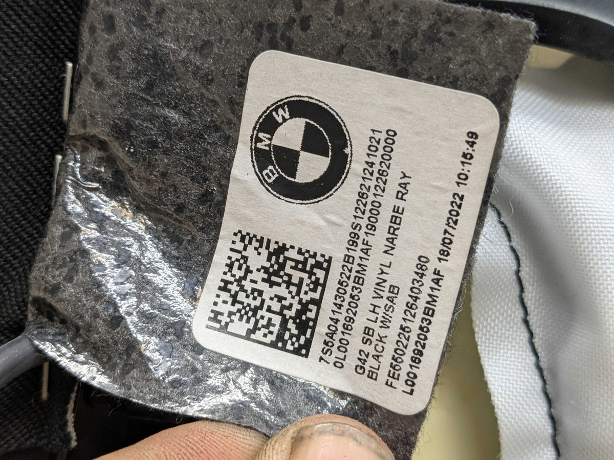 22-25 OEM BMW G42 230 M240 Rear Left Driver Seat Bolster Cushion Airbag Air Bag