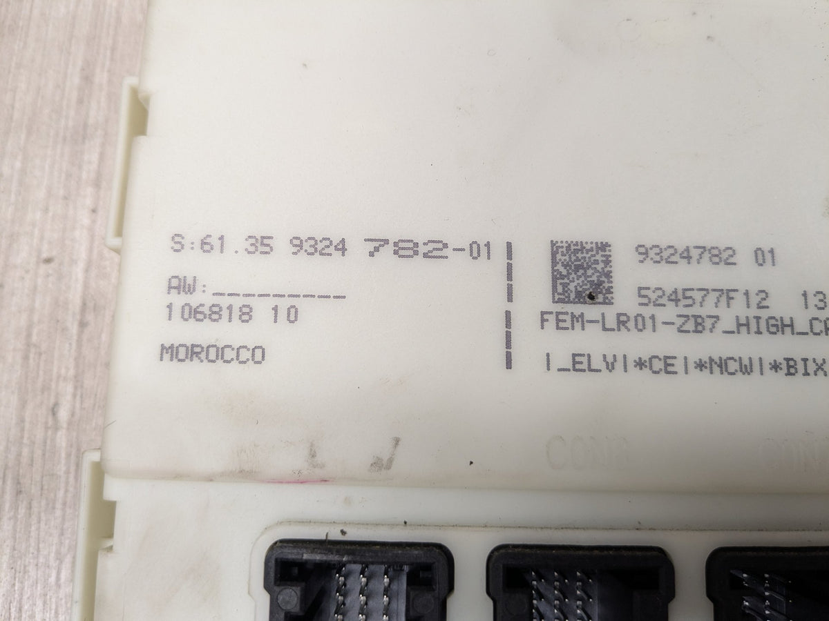 2014 BMW 428i F32 Bdc Body Domain Fem Control Module 9324782 OEM