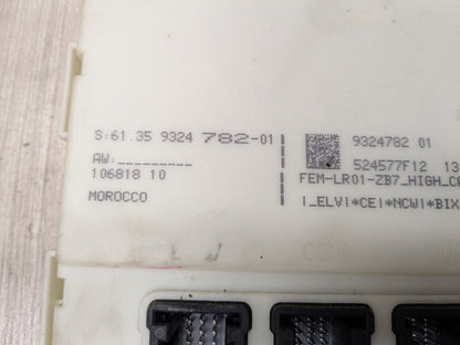 2014 BMW 428i F32 Bdc Body Domain Fem Control Module 9324782 OEM