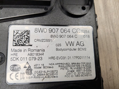 2018-2024 Audi S5 B9 BCM Body Control Module 08W0907064