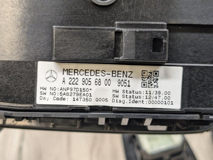 2015-2021 Mercedes-Benz C43 W205 Front Left Driver Door Master Window Switch A2229056800 OEM Mercedes W205 Front Rear Left Right Window Parking Opener Control Switch OEM