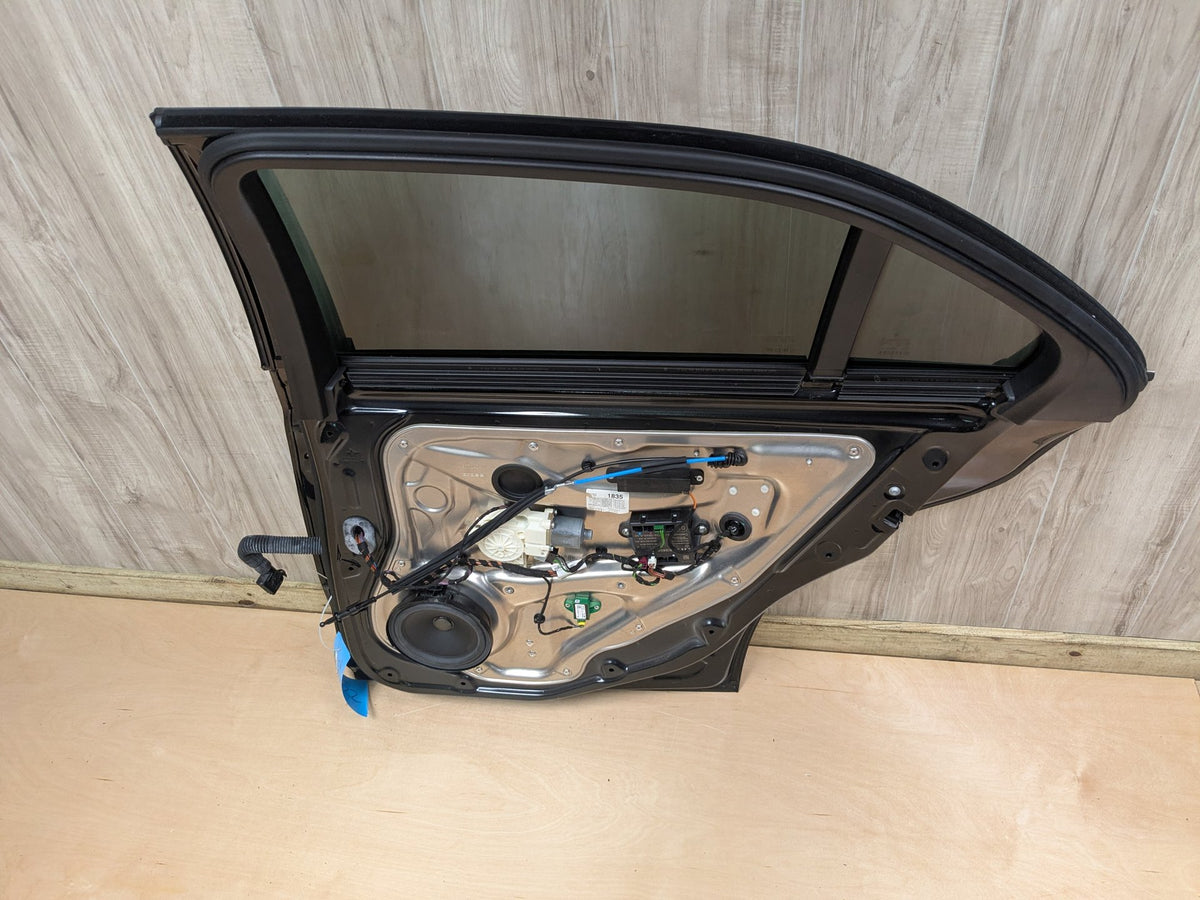 2014 Mercedes-Benz E550 W212 Rear Right Passenger Door Shell Panel 197 (Obsidian black- Metallic finish)