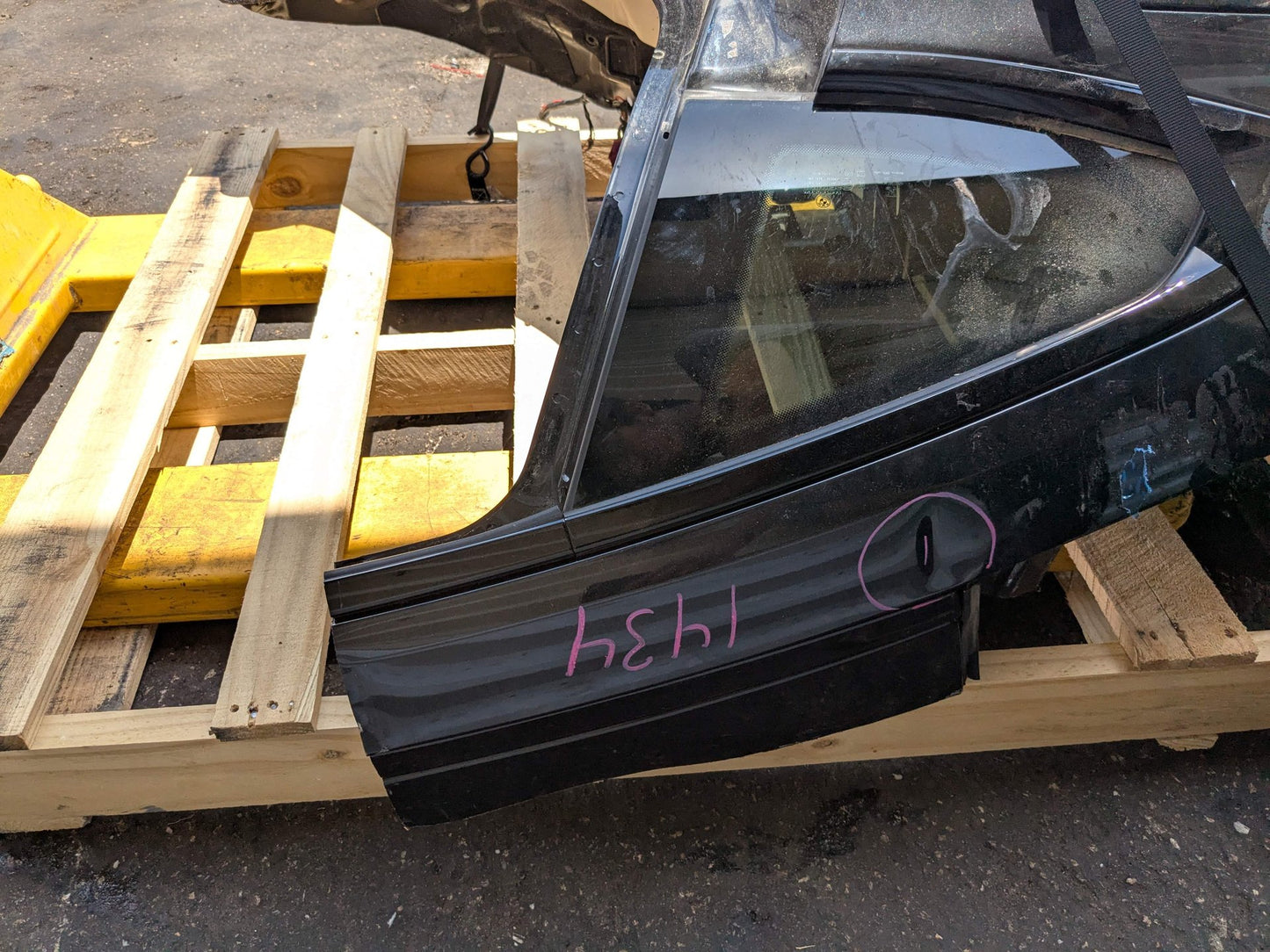 22-24 OEM BMW G26 430 M440 Rear Right Passenger Side Quarter Panel Frame Body Black BLACK SAPPHIRE METALLIC (475)