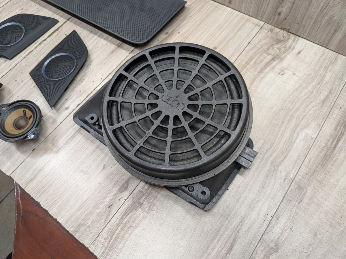 2010-2016 Audi S4 B8 Speakers Subwoofer Tweeters SET 8T0035412D OEM