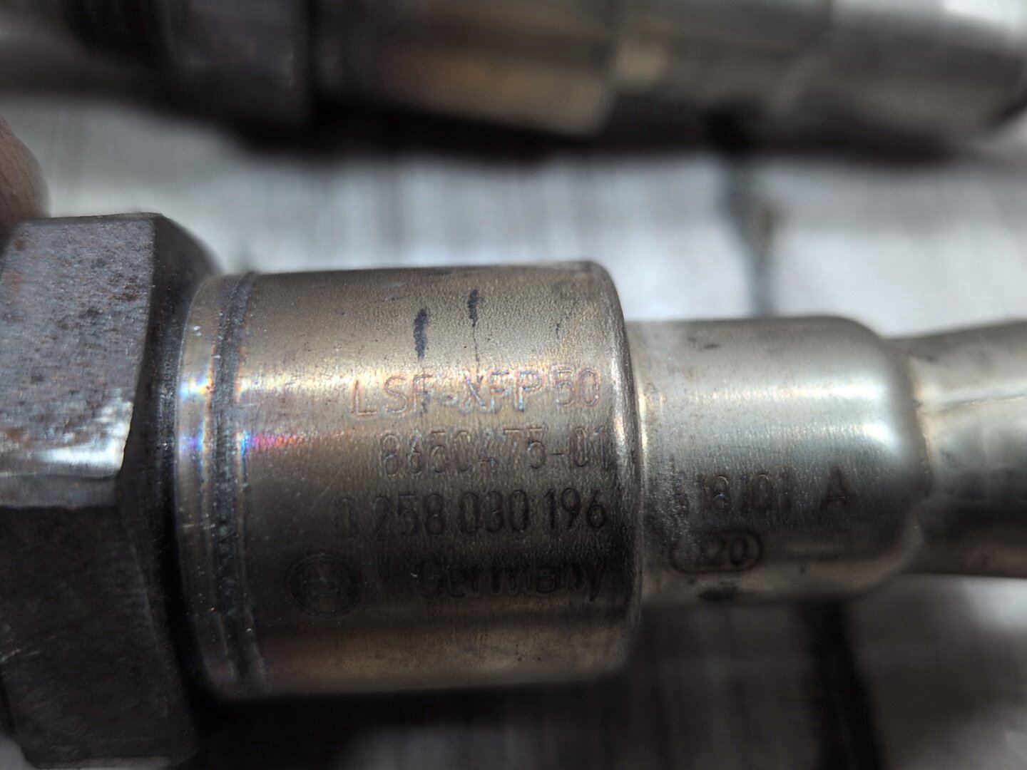 OEM BMW G30 M550 G12 750 N63R Cat Catalytic Oxygen O2 Lambda Probe Sensors SET