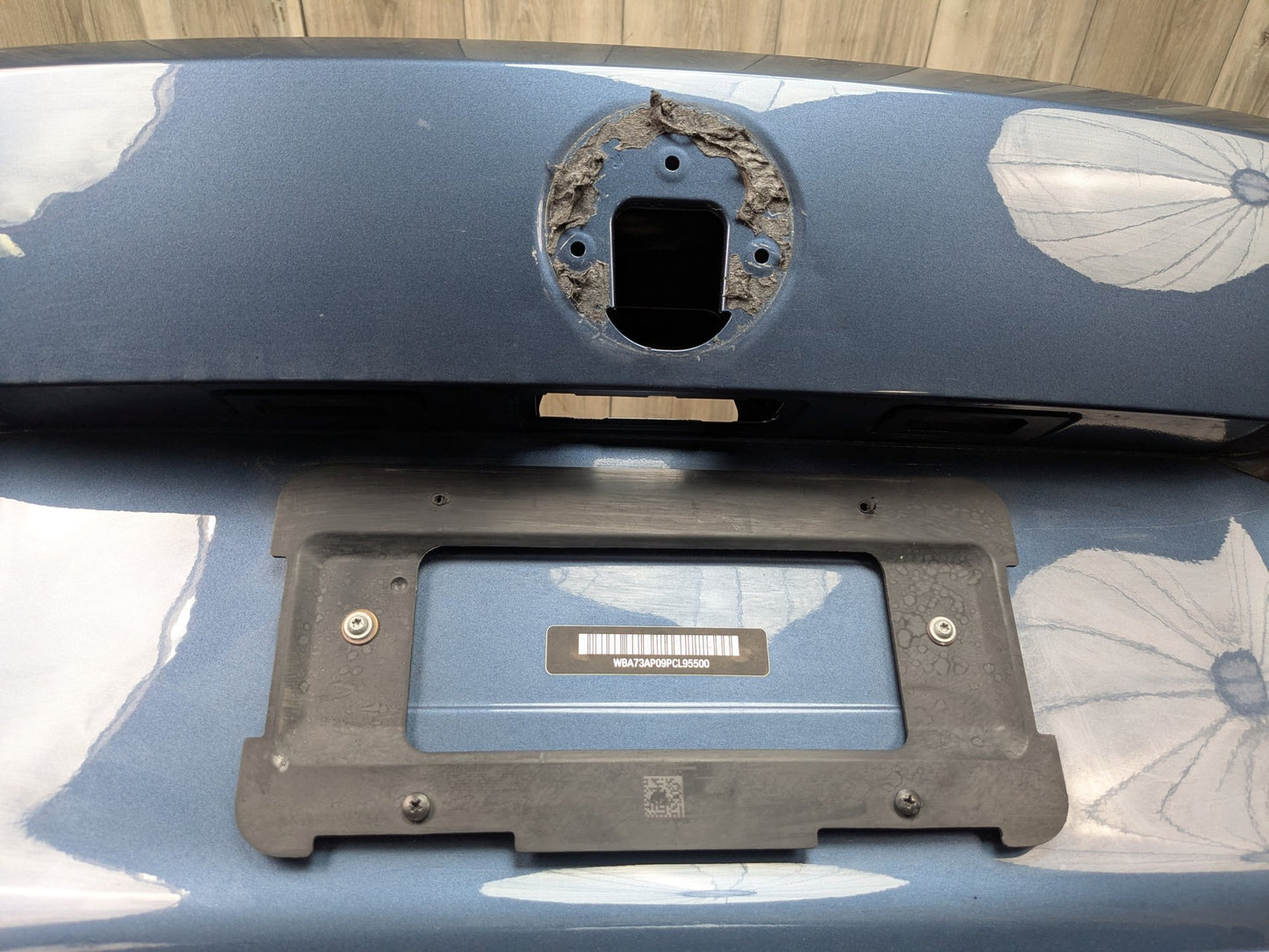 21-26 OEM BMW G22 G82 430 440 M4 Rear Trunk Lid Panel Deck Shell Blue 7956379 Blue C4F