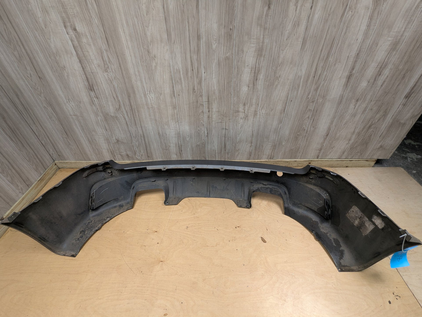 10-13 OEM BMW E70 X5M Rear Bumper Trim Cover Panel Assembly Gray A52 SPACEGRAU METALLIC (A52)