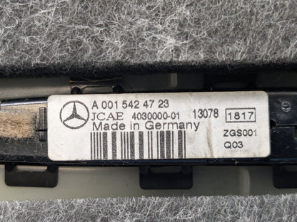 OEM Mercedes W212 E350 E550 Rear PDC Parktronic Sensor Display w/ Roof Trim