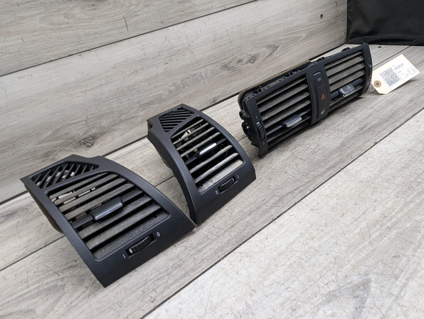 08-13 BMW 128i E82 Dashboard Dash Board Left Right Center Air Vent SET 7059188