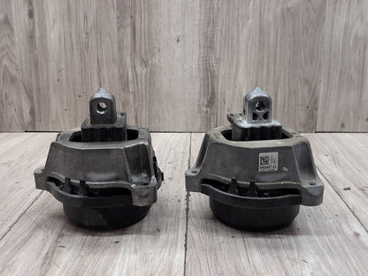 2017-2023 BMW G30 M550i N63B44O2 Left Right Engine Bracket Support Mount SET 6860457