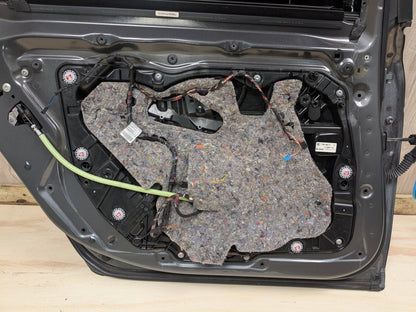 16-22 OEM BMW G11 G12 740 750 M760 Rear Left Driver Door Shell Panel Gray C26 MAGELLANGRAU METALLIC (C26)