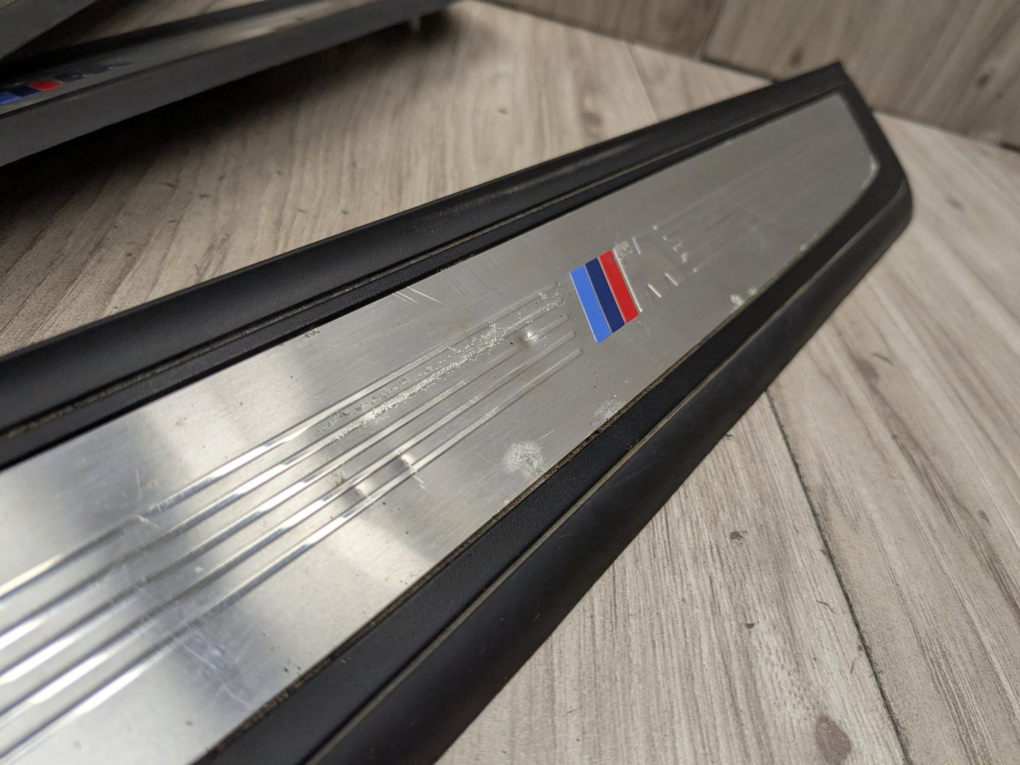OEM BMW F01 M SPORT Front Rear Left Right Door Sill Cover Trim SET
