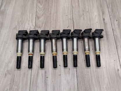 OEM BMW F10 F90 G05 G12 G30 550 M550 750 Engine N63 S63 Ignition Coils SET of 4