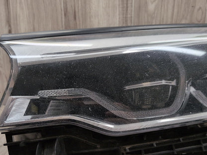 17-20 OEM BMW F90 G30 530 540 M550 M5 Left Driver ICON LED Adaptive Headlight