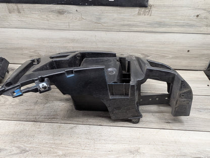 2015 - 2019 BMW X6 F86 Rear Left Driver Bumper Support Brackets SET 8056481 S63B44T2