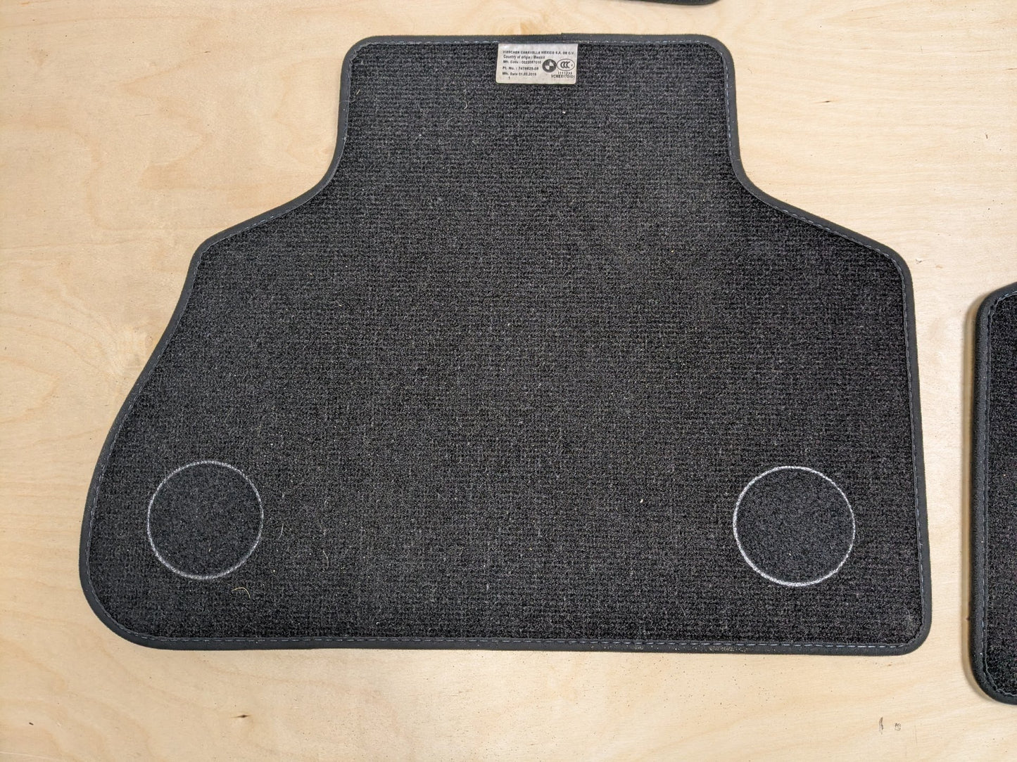 2019 - 2026 BMW X5 G05 Front Rear Left Right Mat Carpet Floor Mats SET 7478825 N63B44M3